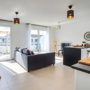 L17 Arenas 3 Balconies 5mins To The Sea Appartement Nice
